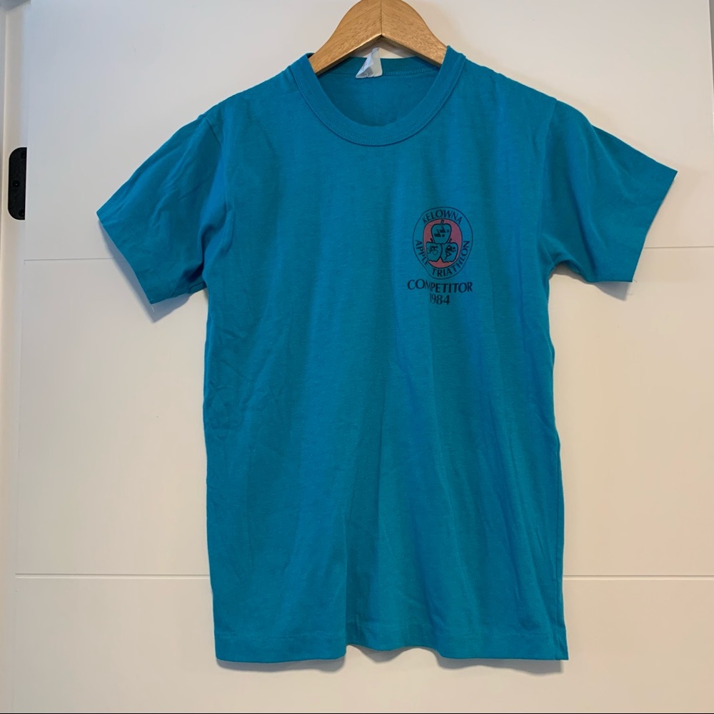 Vintage Single Stitch Triathlon Tee Shirt